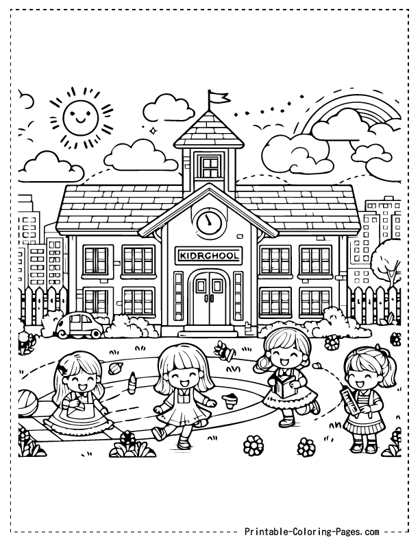 Kindergarten Coloring 2