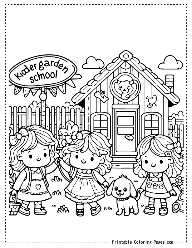 Kindergarten Coloring 20
