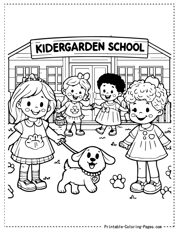 Kindergarten Coloring 21