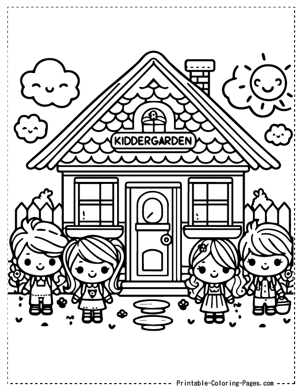 Kindergarten Coloring 3