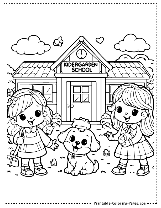 Kindergarten Coloring 7