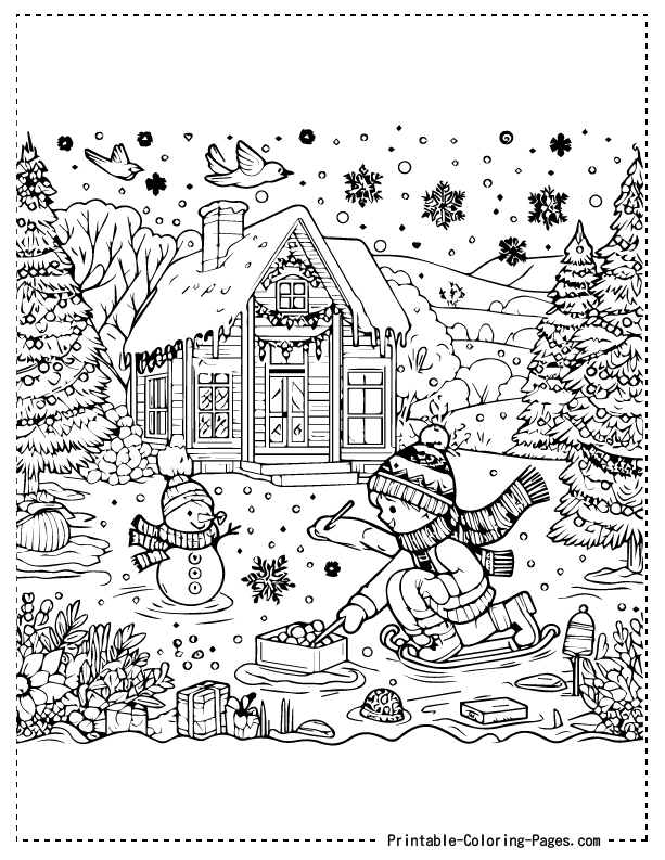 November Coloring Pages